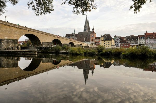 Singles in Regensburg: Blick auf die Stadt