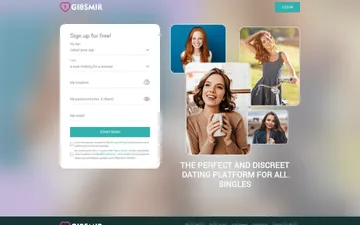 Screenshot der GibsMir-Website
