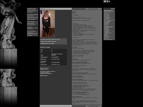 Schwarzes Glueck Userprofil