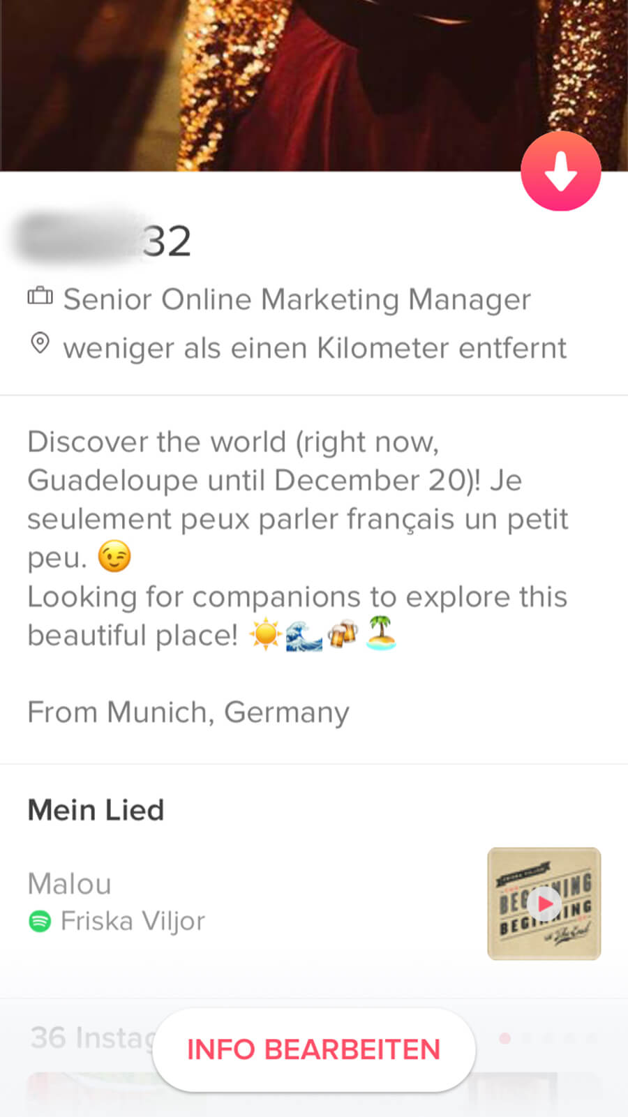 profiltext online dating