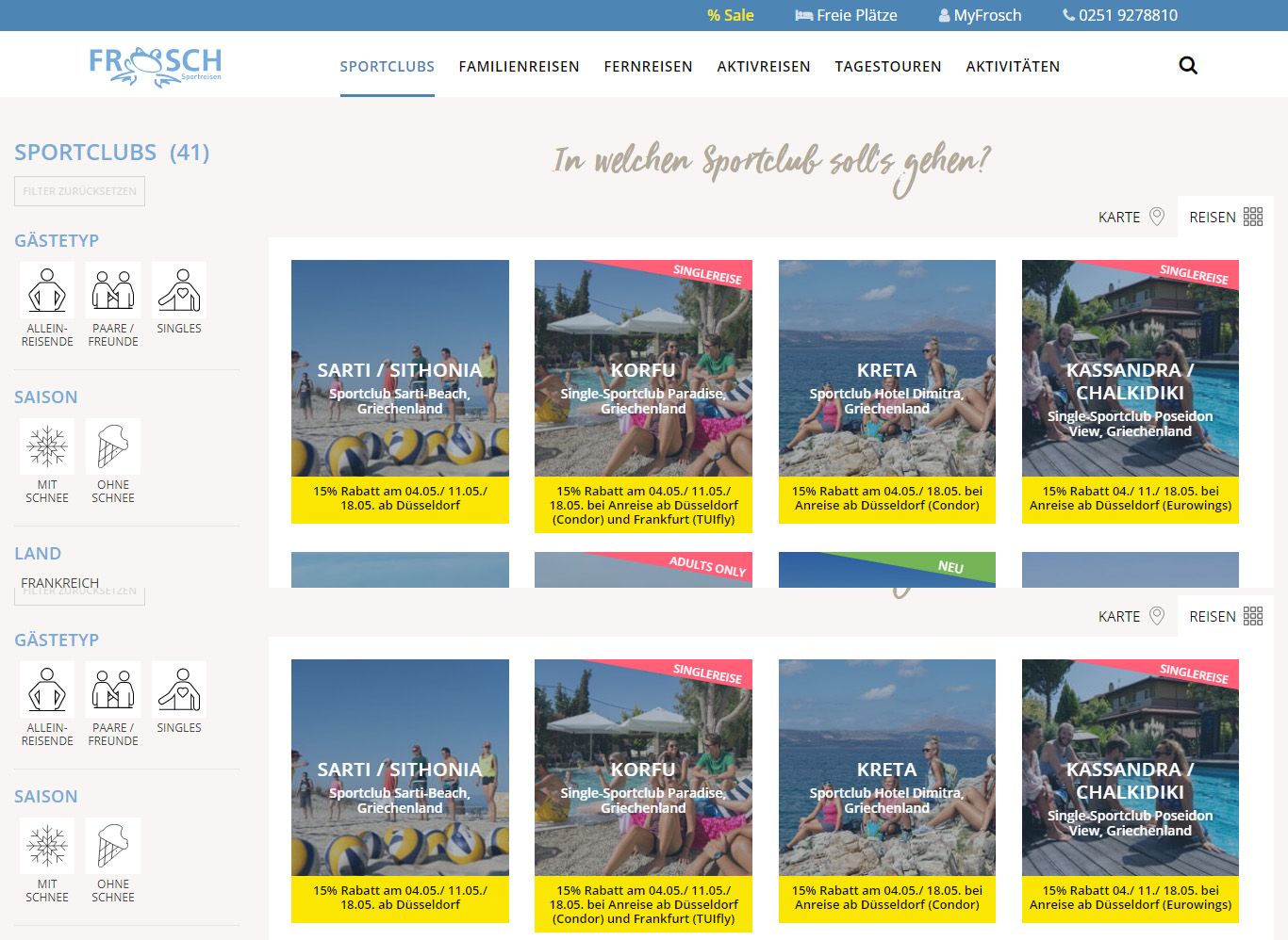 Singlereisen Mit Frosch Sportreisen Lohnt Sich Das