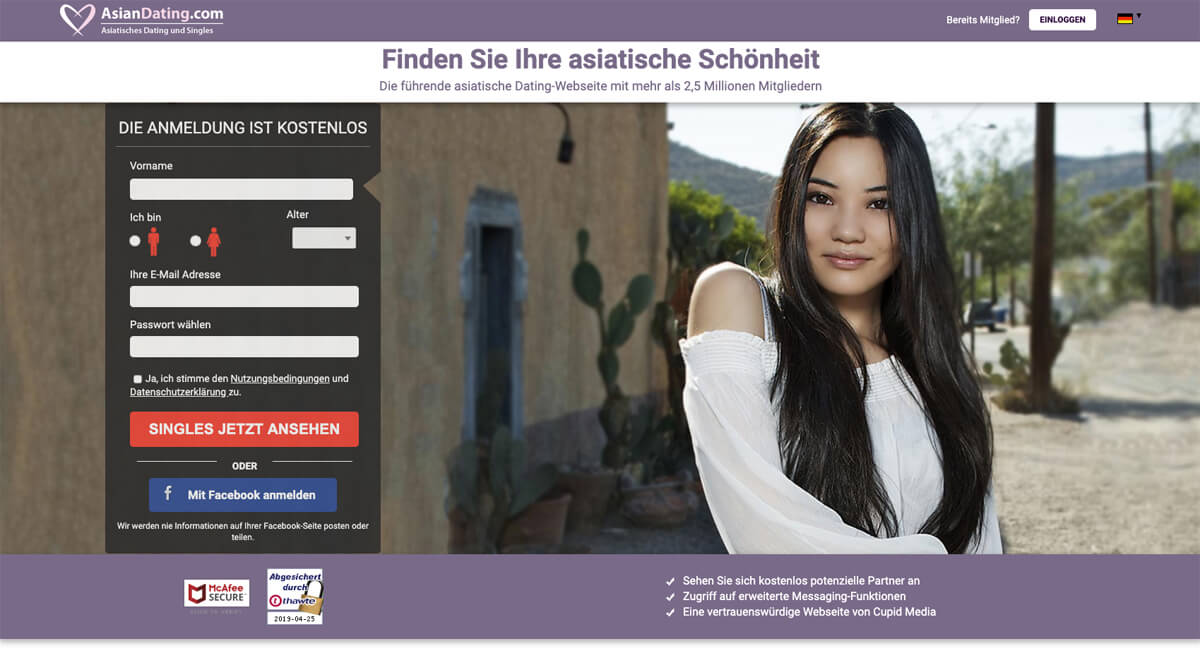 Kostenlos asian dating