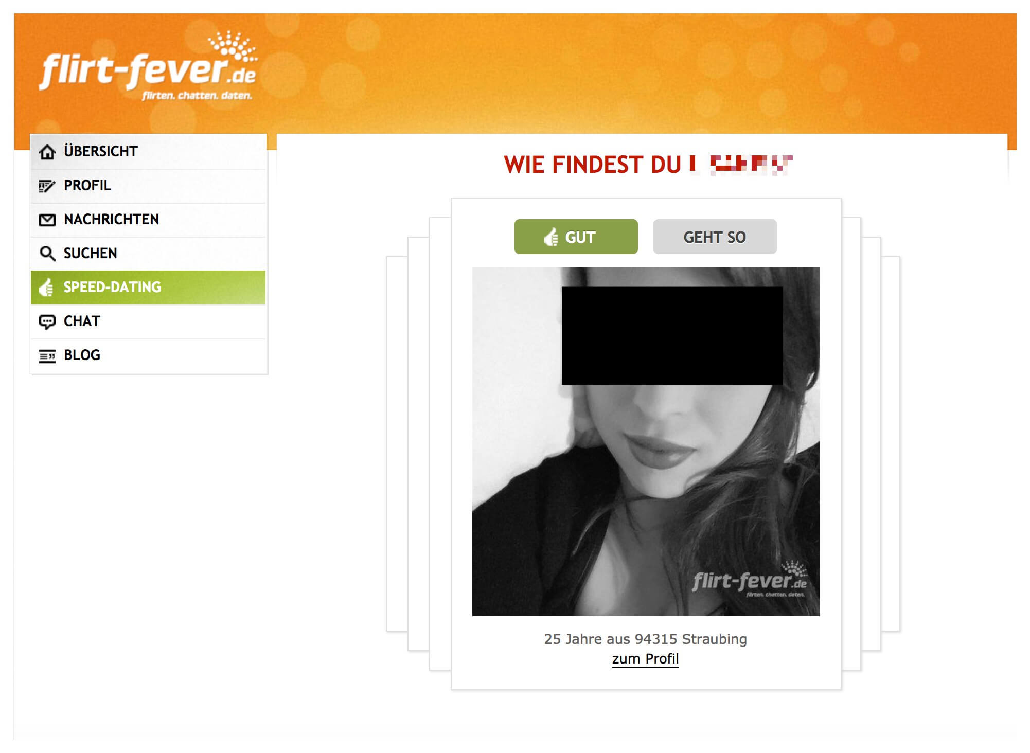 langsam flirten