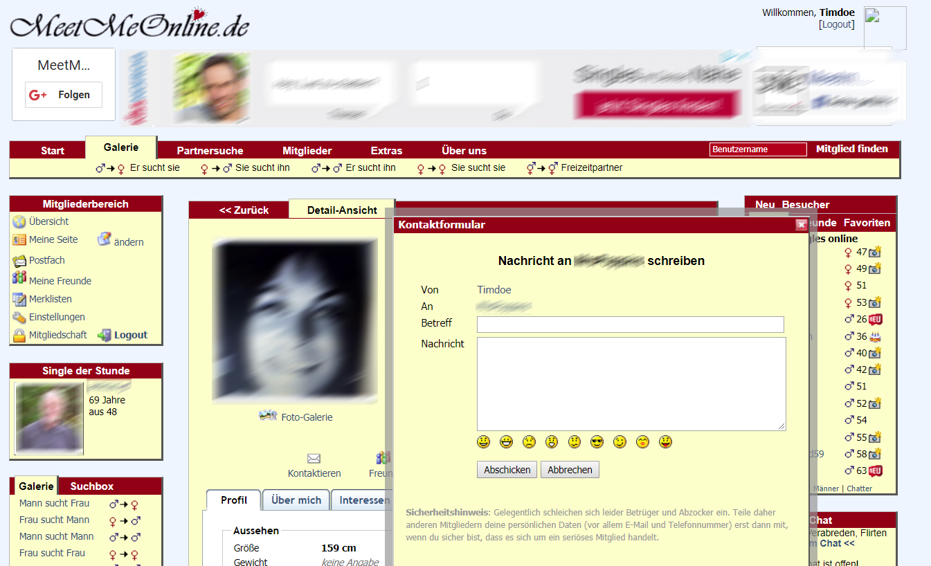 Meet me partnersuche
