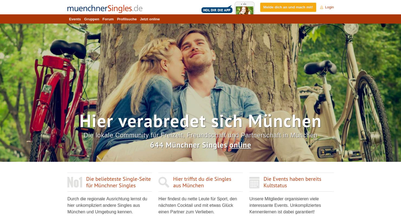 Münchnersingles Startseite