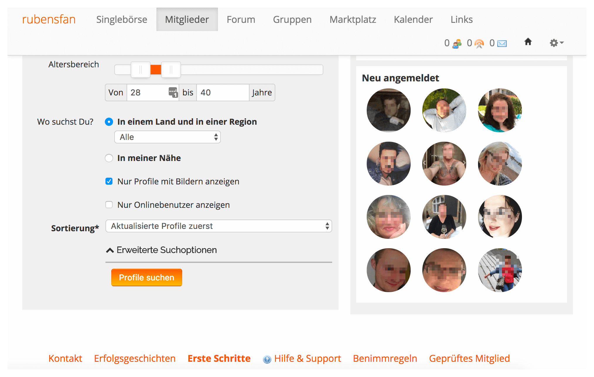 Profilbeschreibung partnersuche