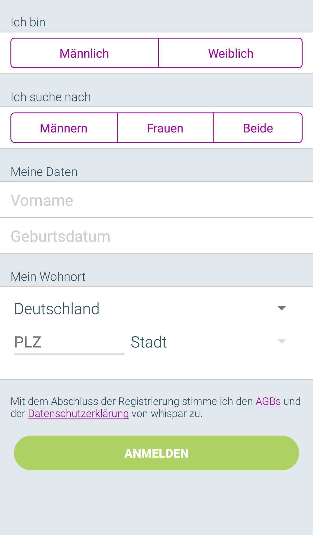 Jemanden langsam kennenlernen