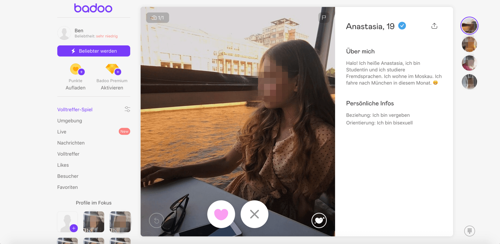 Wiederherstellen badoo profil Twoo