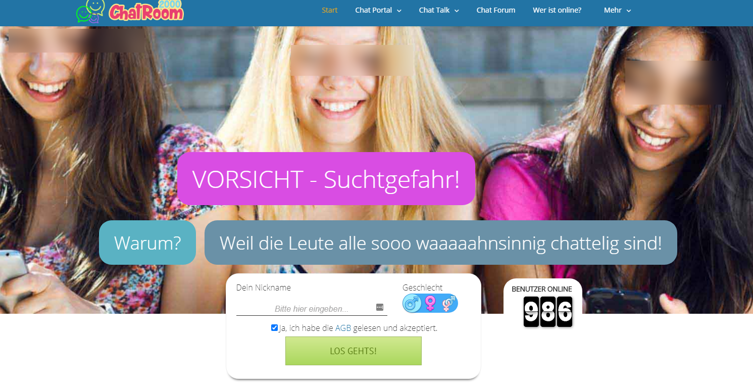 Kostenlos chat portal Camchat