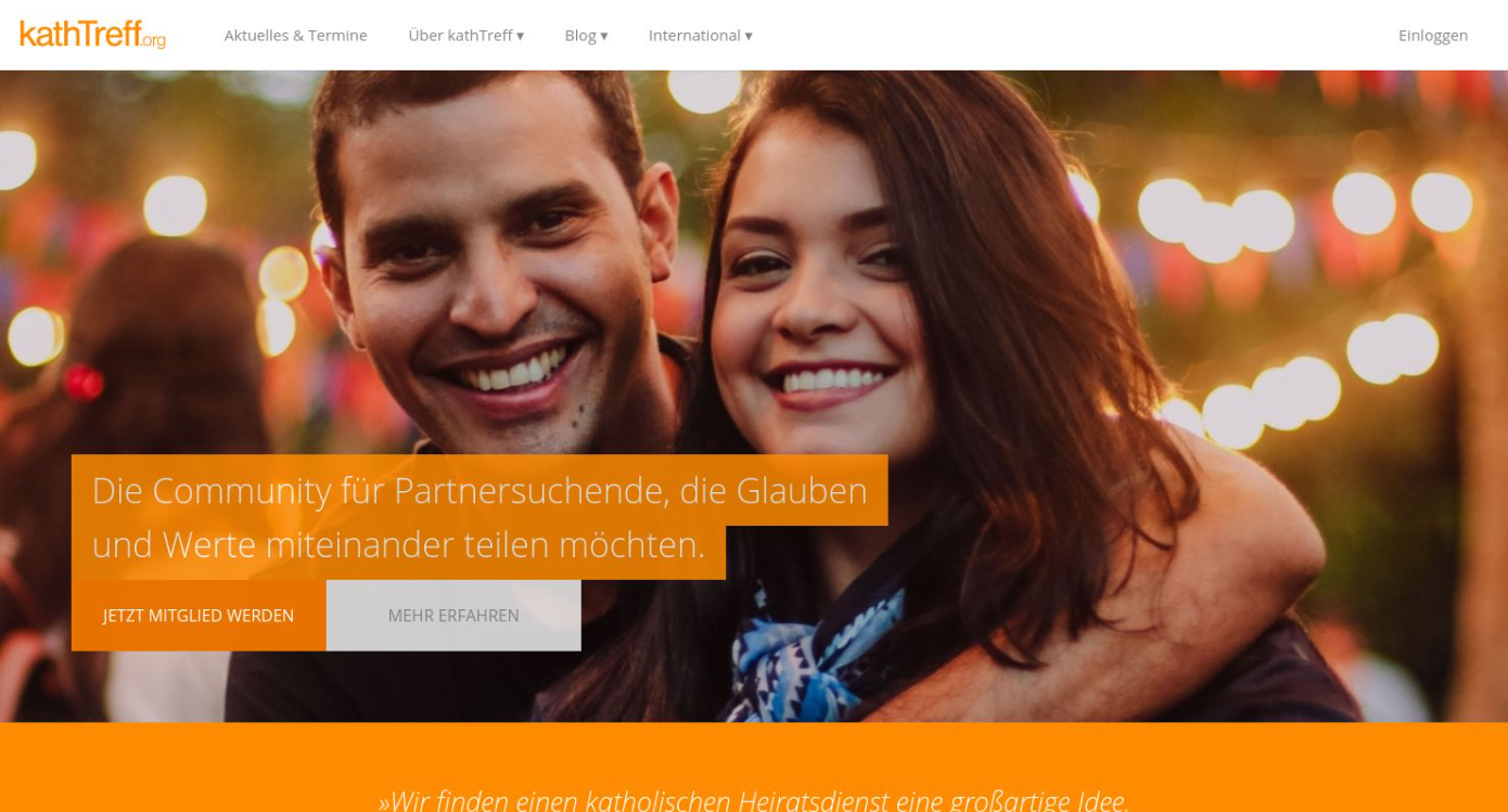 Katholische Partnersuche die dir einfach Spaß machen wird