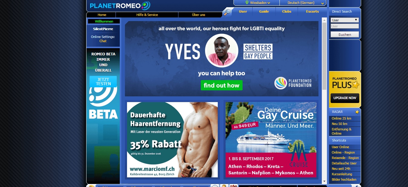 Gutschein gayromeo Get Free