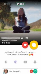 Profil auf Base Chat