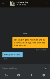 Grindr Verlauf Foto