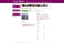 Cougar-Dates Userprofil