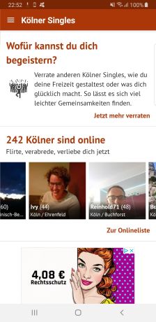 koelner singles app