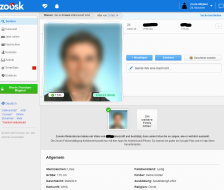 Profil auf Zoosk