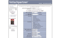 Fetischpartner Anmeldung