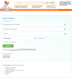 signup
