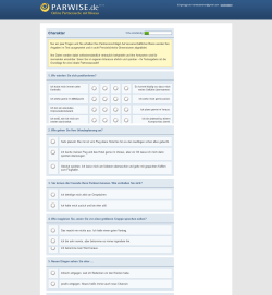 Parwise Personlichkeitstest