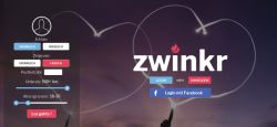 Zwinkr Anmeldung