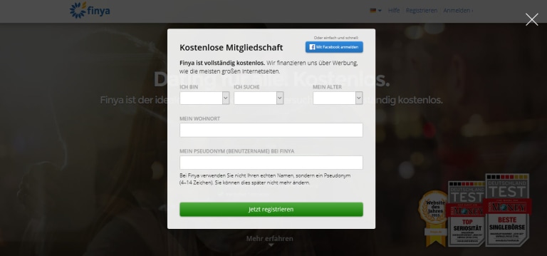 Dating app online finya gma.snapperrock.com Erfahrungen