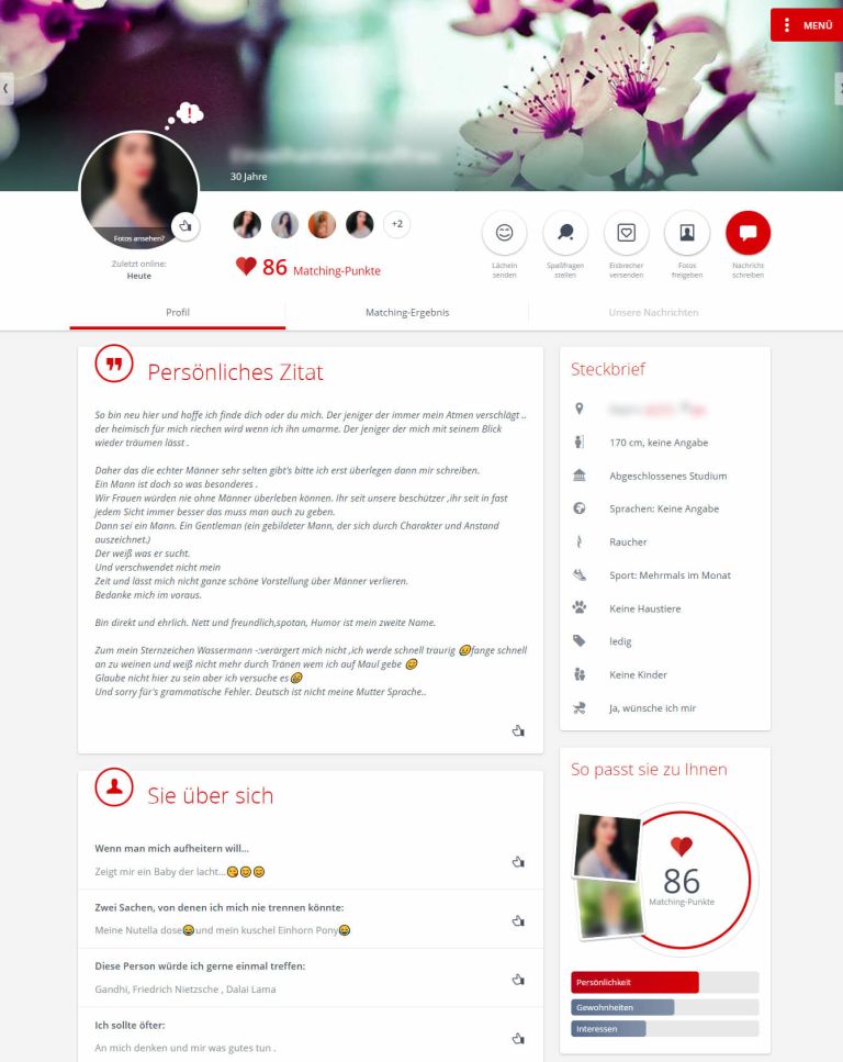 Parship account löschen