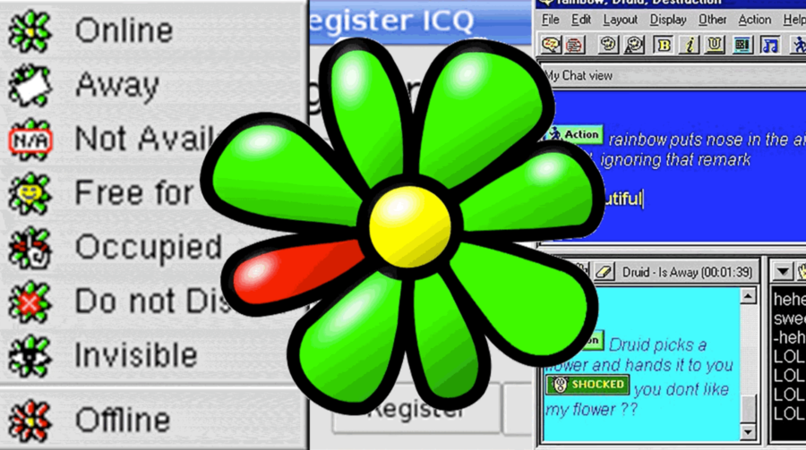 ICQ Symbol Chat
