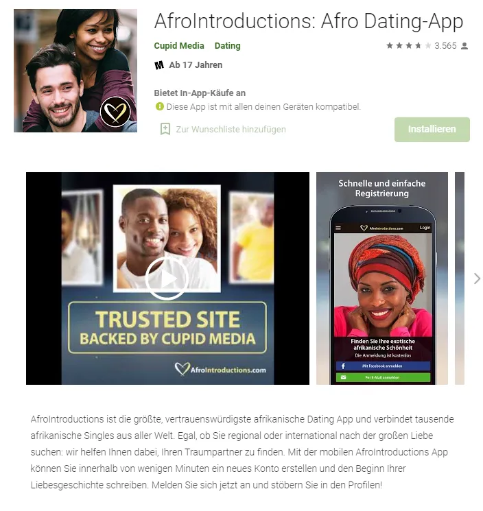 AfroIntroductions Test Juni 2026: Nur Fakes oder echte Dates? - ZU-ZWEIT.de