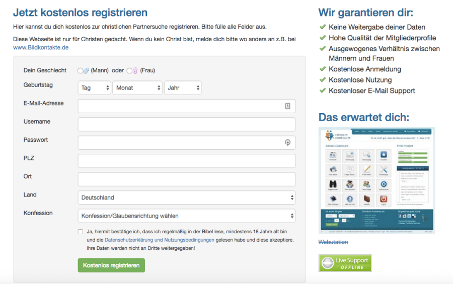 Christliche partnersuche parship