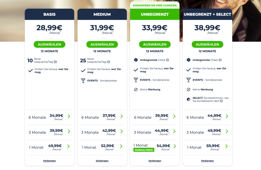 Preise Lovescout24 Preise Lovescout24