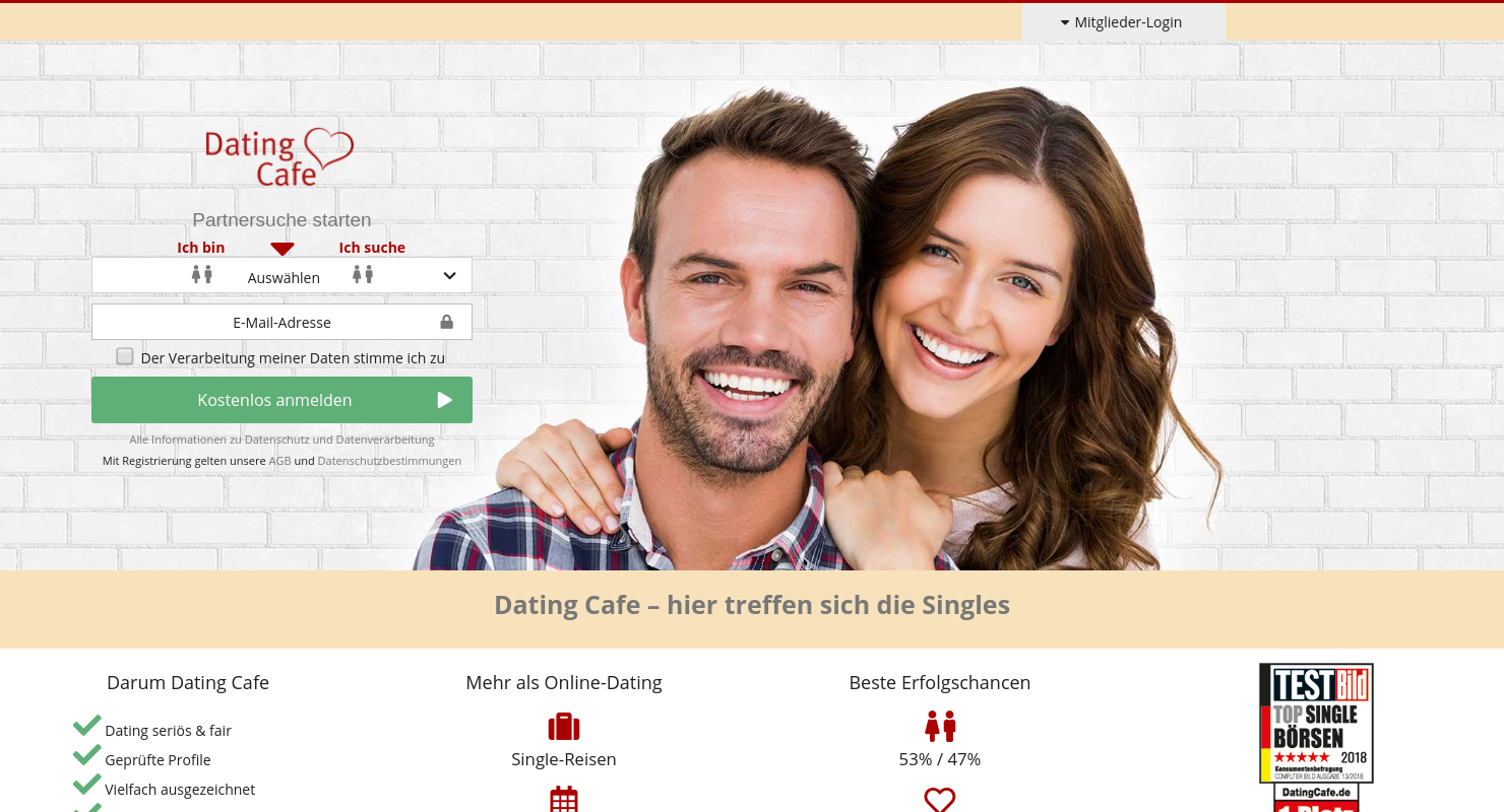 kostenloser test dating portal