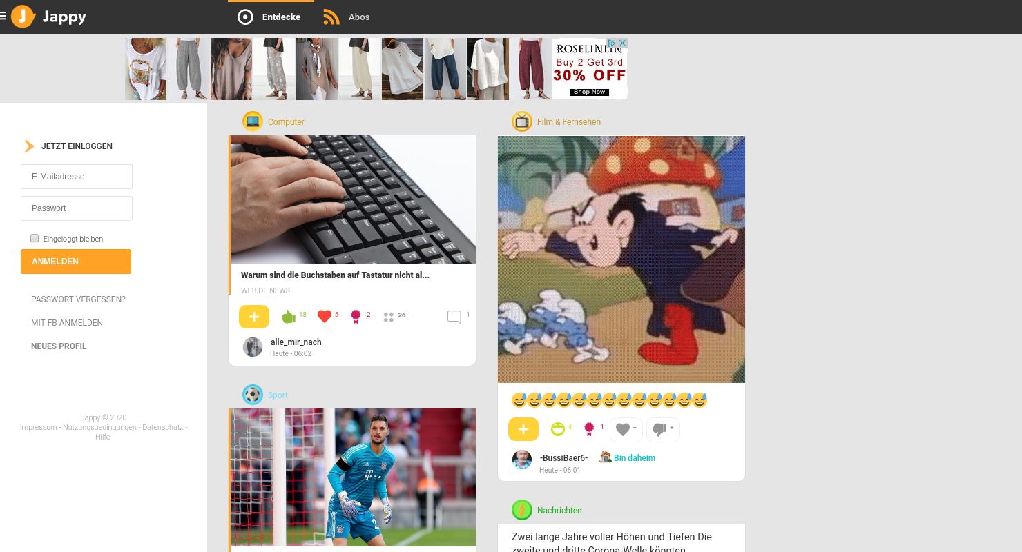 Jappy Test Januar 2021 Jappy Chat Connect Zu Zweit De